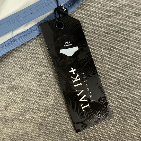 Tavik Womens Jayden Full Coverage Color Blocked  Bikini Swim Bottom Size Large - Picture 4 of 5